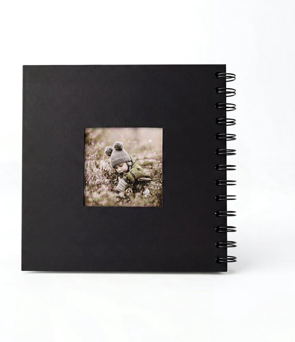 DIY Fotoalbum Scrapbook met 30 Bladen en 60 Pagina's - Perfect voor Trouwen, Verjaardagen en Creatieve Herinneringen