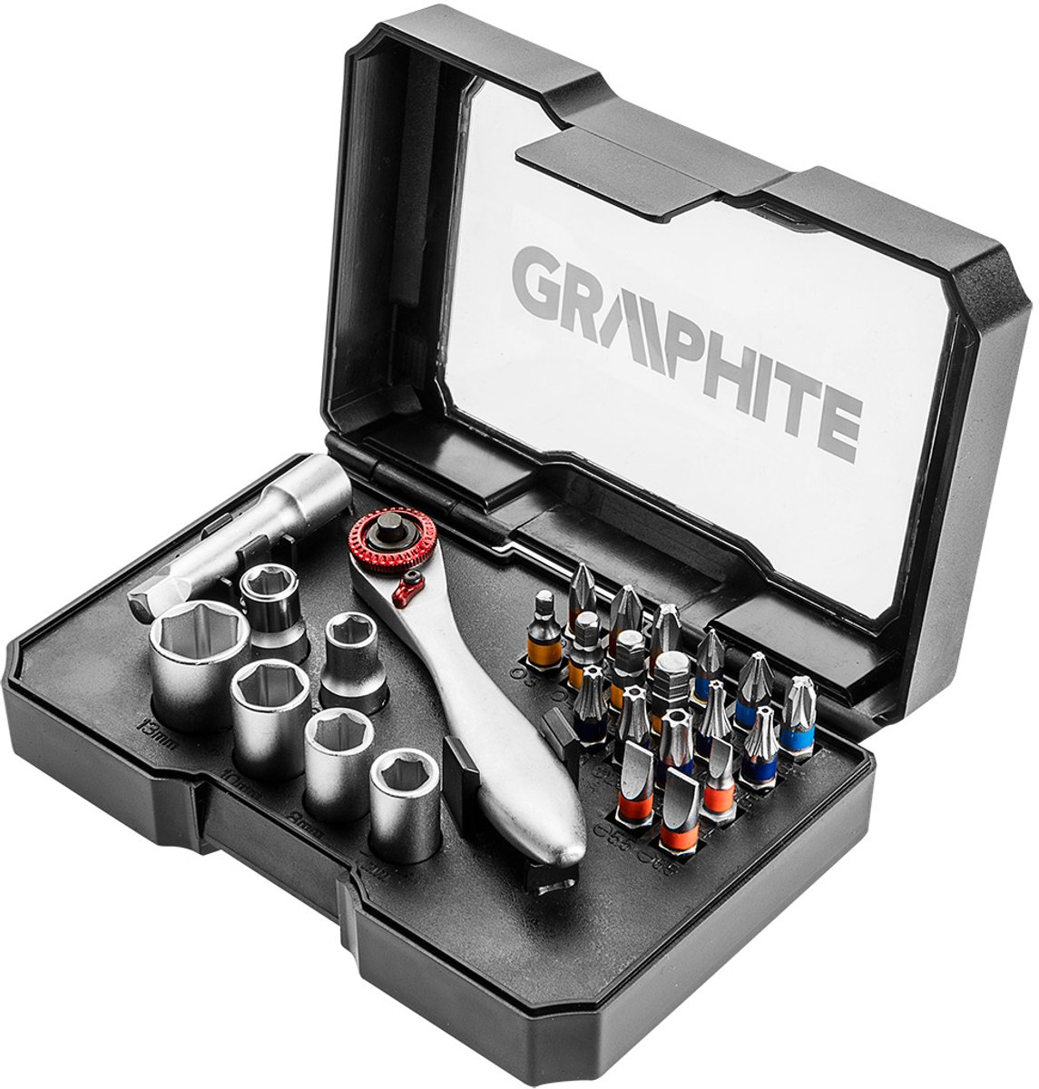 Graphite - schroefbit set - 26-delig - ph/pz/sl/hex/tx