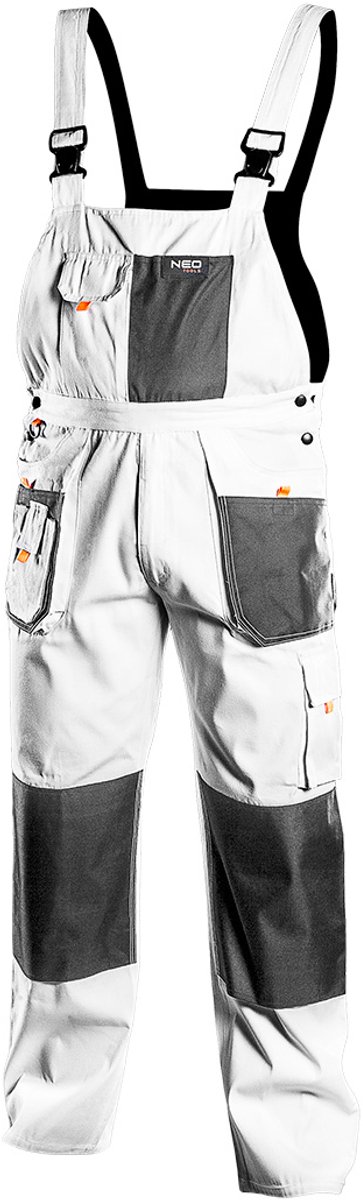 Neo Tools Schilders Werkbroek Met Body Bescherming XL/56 Oxford Bescherming 35% Katoen-65% Polyester 267 Gr/m2 CE-EN340