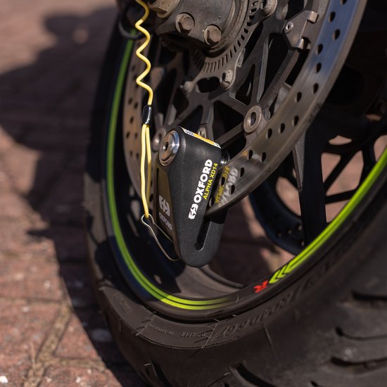 ART-4 Oxford Schijfremslot XD14 - Fatbike Slot - E-bike slot - Scooterslot - Motorslot - Met 14mm Slotpen ! van Oxford — afbeelding 4