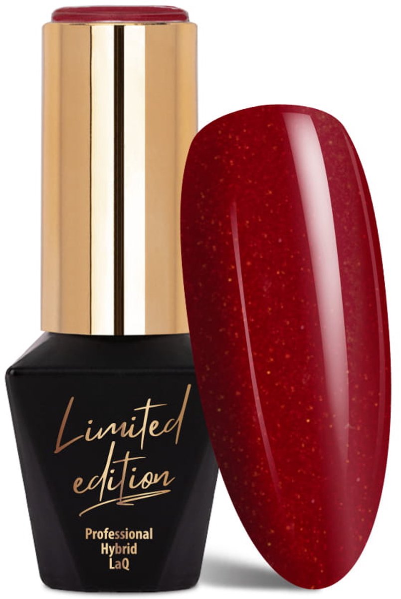 MollyLac Limited Edition - Gel nagellak - Royal Mystery - Diep Rood - Glanzend