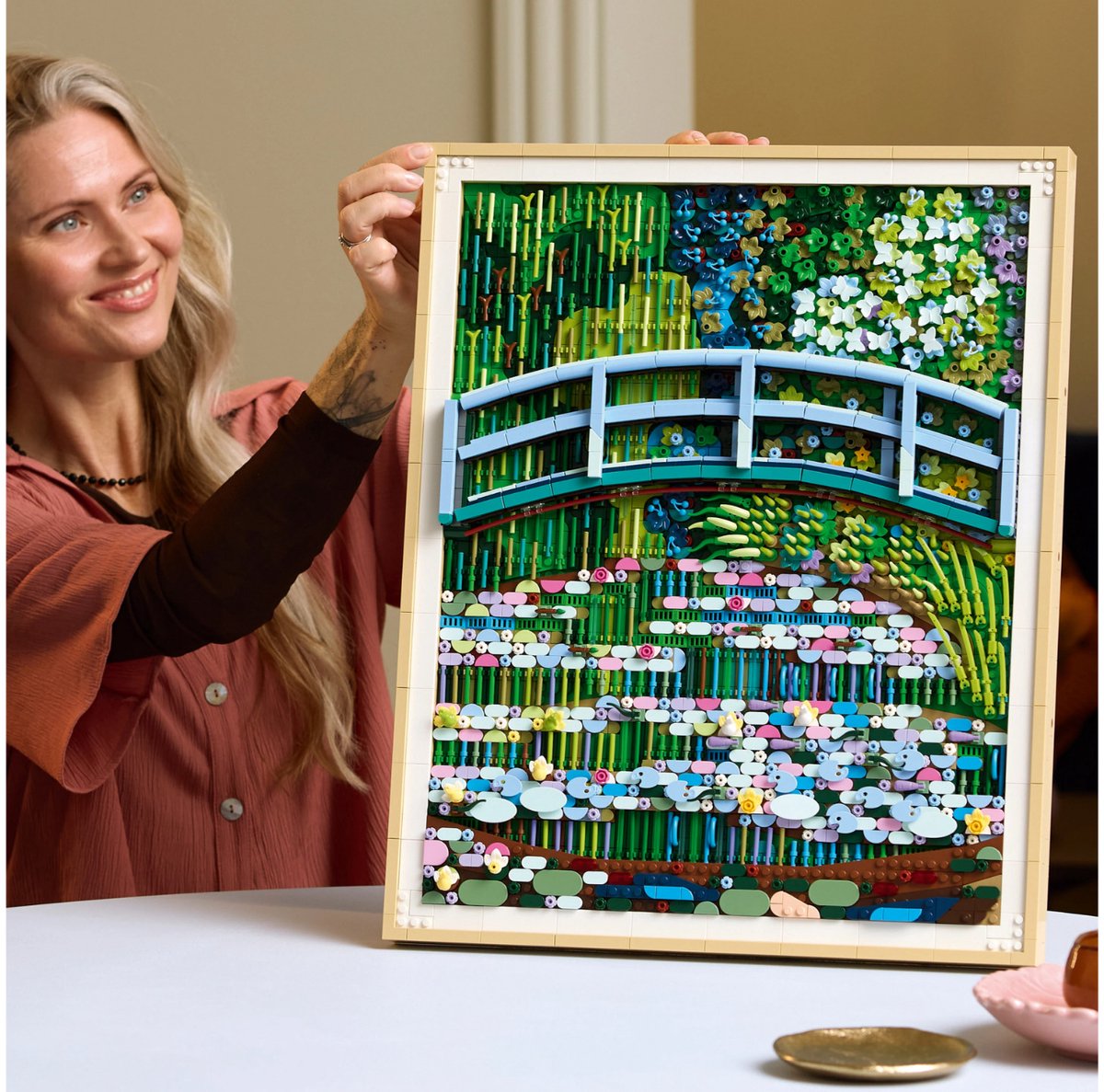 LEGO® Art Claude Monet – Brug over een Vijver met Waterlelies 31220 — afbeelding 9