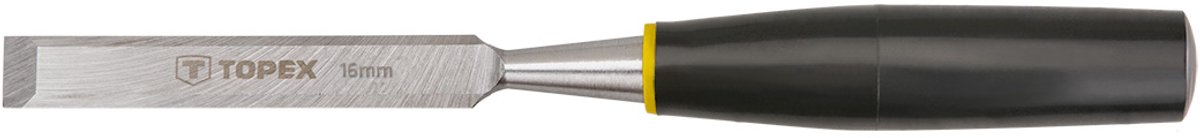 Topex - Houtbeitel - 16 mm - Ergonomische Kunststof Handgreep