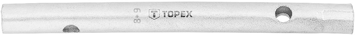 TOPEX Pijpsleutel zeskant 8 en 9 mm