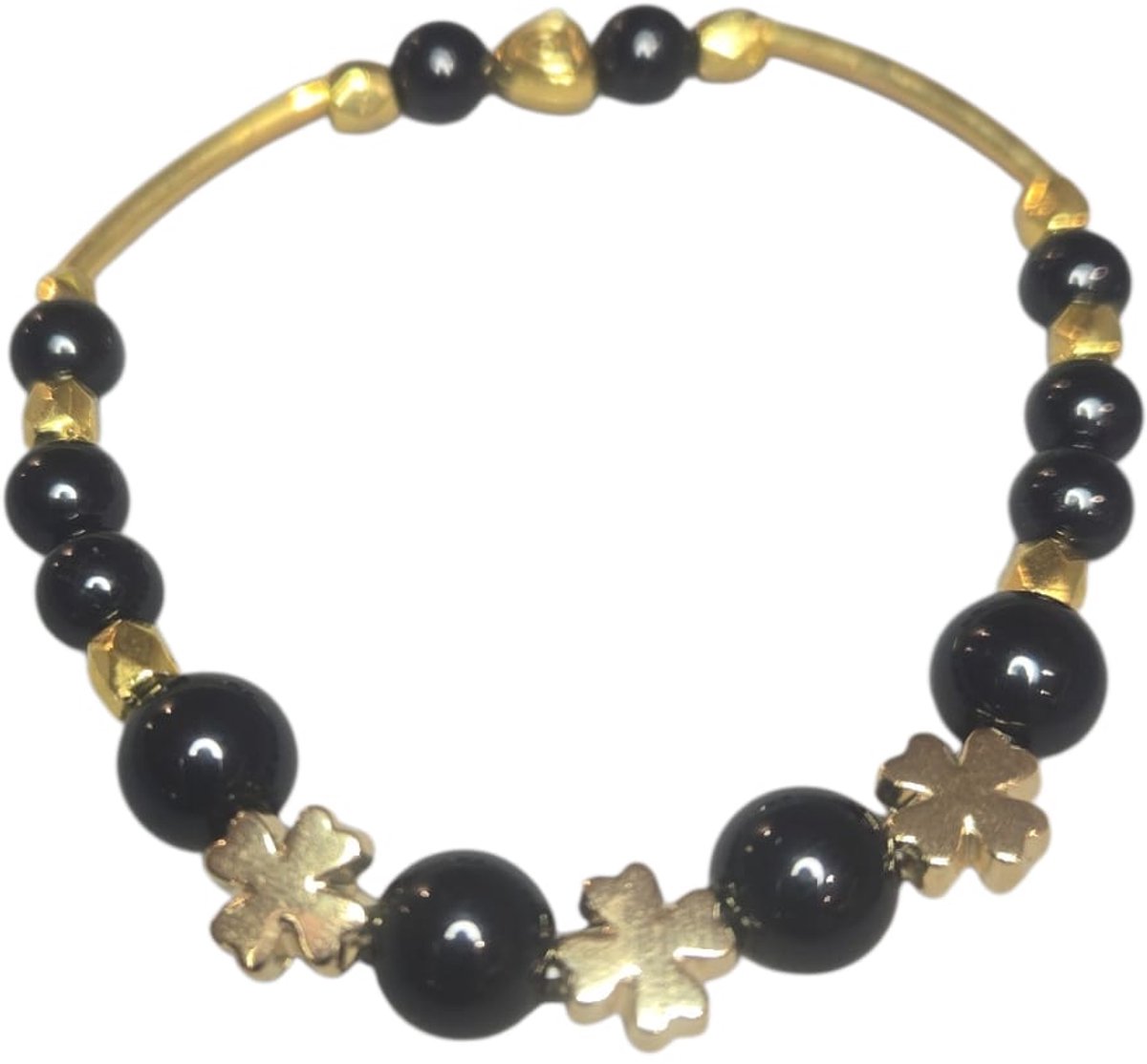 zwarte toermalijn armband.