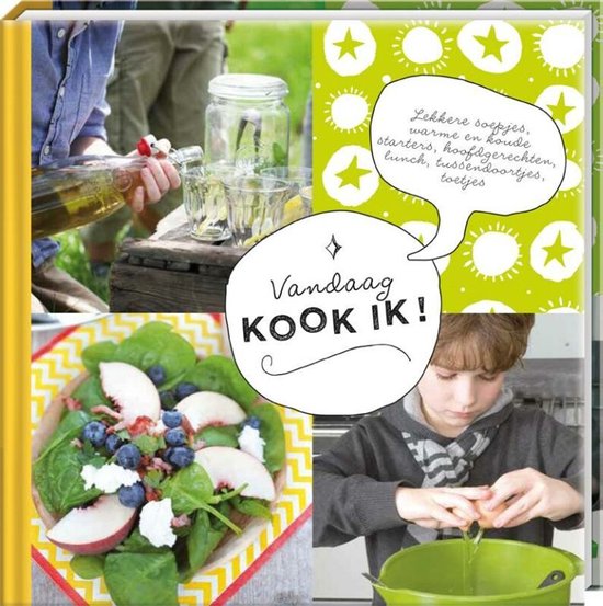 Vandaag kook ik - kinderkookboek - cover