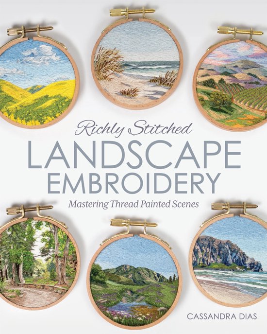 Richly Stitched Landscape Embroidery - cover