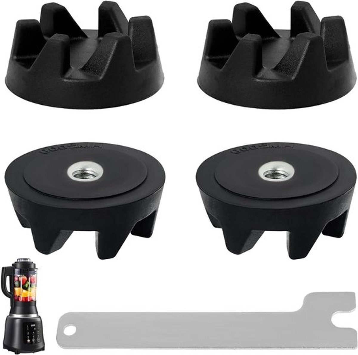 Blender Koppeling 9704230 Reserveonderdelen - Spindel Gereedschap - Compatibel met KSB52, KSB5, 5KSB52 - Montagesleutel