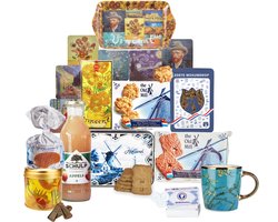 Van Gogh Holland cadeaupakket - geschenkset - kerstpakket - Hollandse cadeautjes voor vrouwen en mannen
