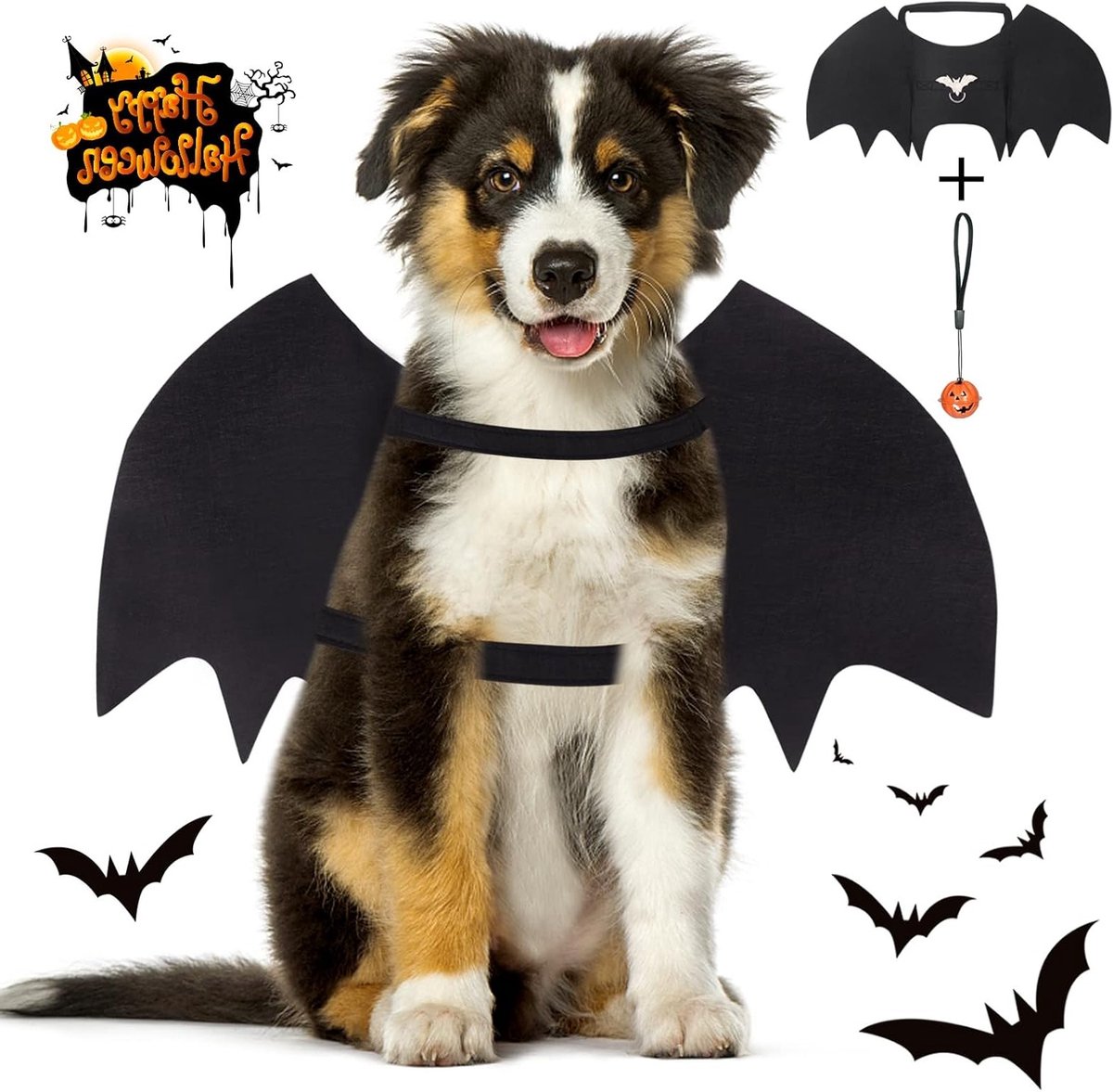 Cap met vleugels voor volwassenen - Ideaal voor kostuums, feesten en Halloween