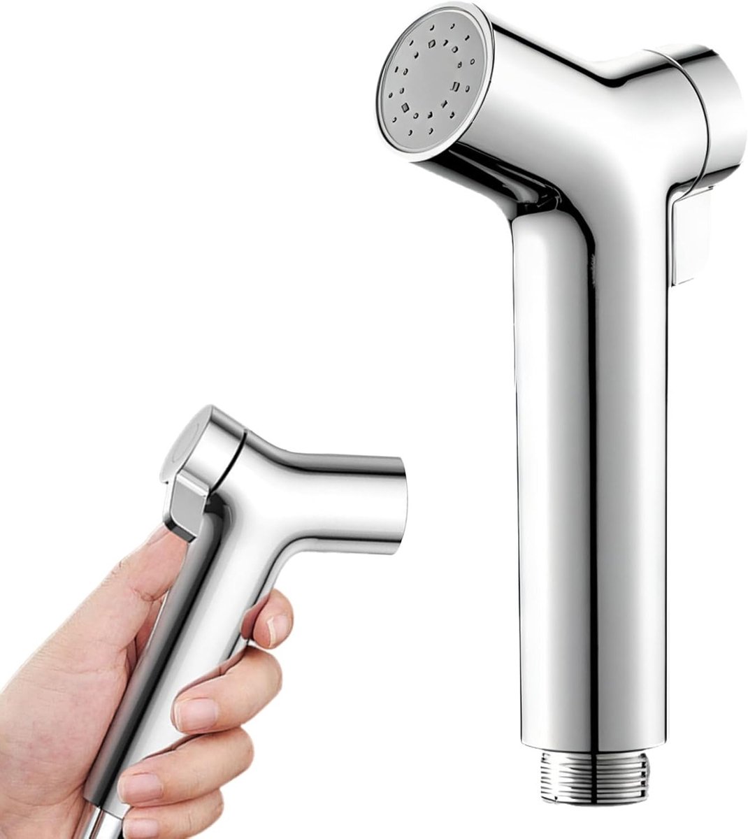Verstelbare Handdouche voor Bidet en Toilet - Spuitkop met Drukregeling voor Badkamer en Keuken, Ideaal voor Huisdieren en Hygiëne