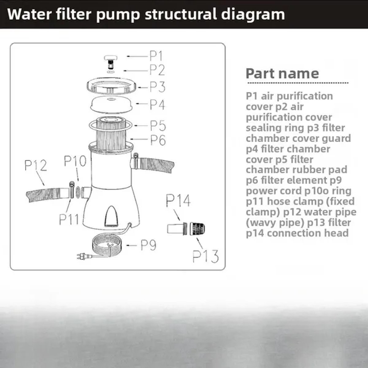 Cartridge Filterpomp voor Frame Zwembaden – 2006 L/u - Zelfaanzuigend - Stil & Energiezuinig, Inclusief H-Filter en Slangen – foto 7