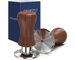 Professionele Tamper 53.3 mm voor Espresso, Gemaakt van 304 RVS, Perfecte Druk van 13.6 kg, Ideaal voor Koffieliefhebbers en Barista's