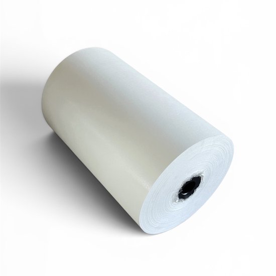 Wit kraftpapier op rol - Cadeaupapier - Inpakpapier - Pakpapier - 30 cm x 400 m - 50 gr per m2