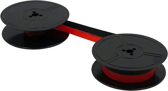 Typewriter Ink Spool Ribbon GR1 - Rood & Zwart (6 Stuks) - Dubbele Spoel voor Olympia Typemachine, Vervangende Inktlinten, Typemachine Accessoires — afbeelding 4