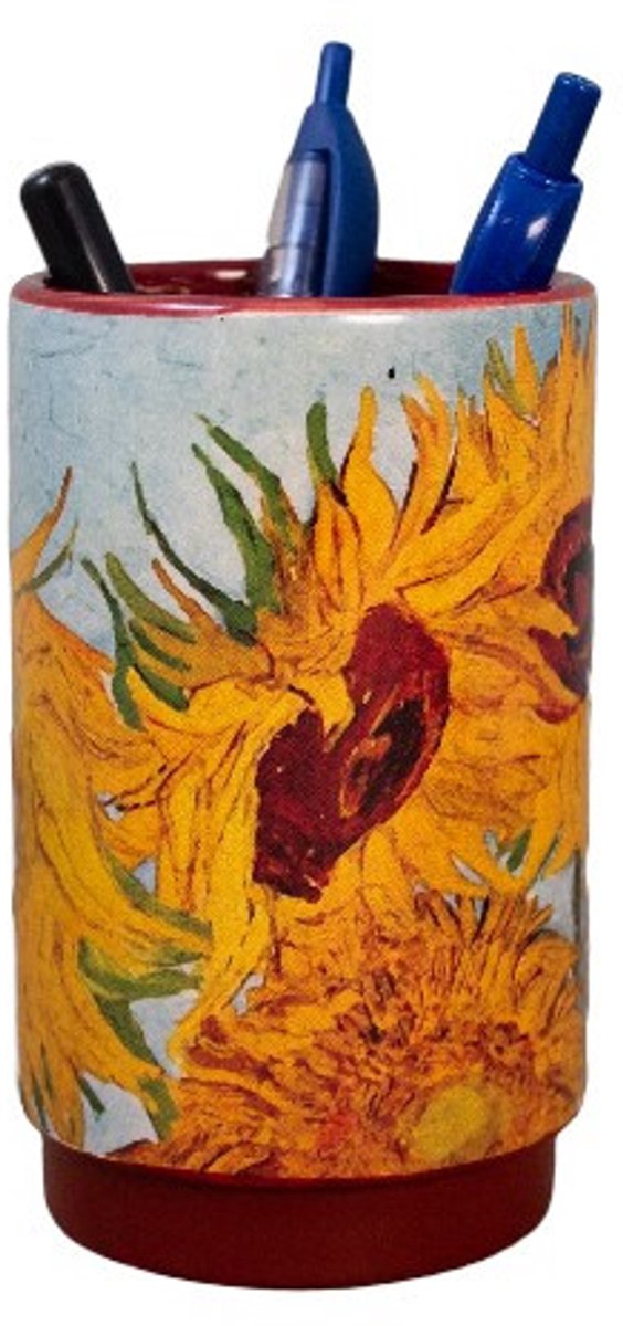 Van Gogh Zonnebloemen Pennenhouder – Vincent van Gogh Collectie – Parastone