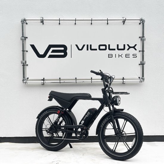 Elektrische Vilolux Fatbike C80 PRO 24″ – Legaal, 250W, 60 km actieradius, hydraulische remmen, NFC-vergrendeling