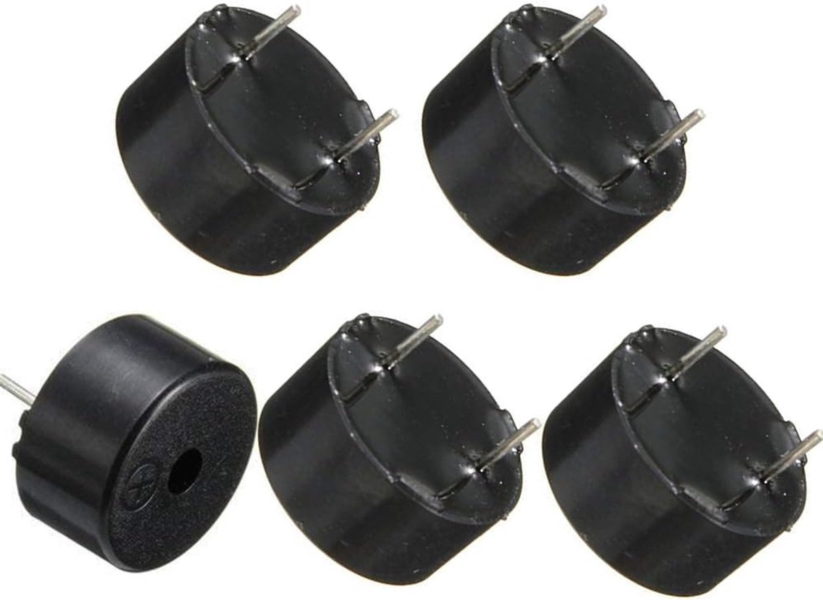 Mini Piezo Buzzer Alarm Module - Elektronische Geluidsmodule voor Computers en Printers (5 Stuks)