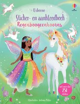 Sticker- en aankleedboek 1 - Regenboogeenhoorns