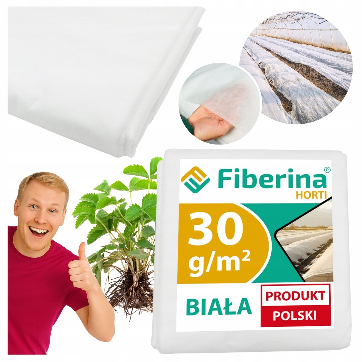Agrowoven Wit 3,2x20m 30g - Bescherming Tegen Vorst & Snellere Groei