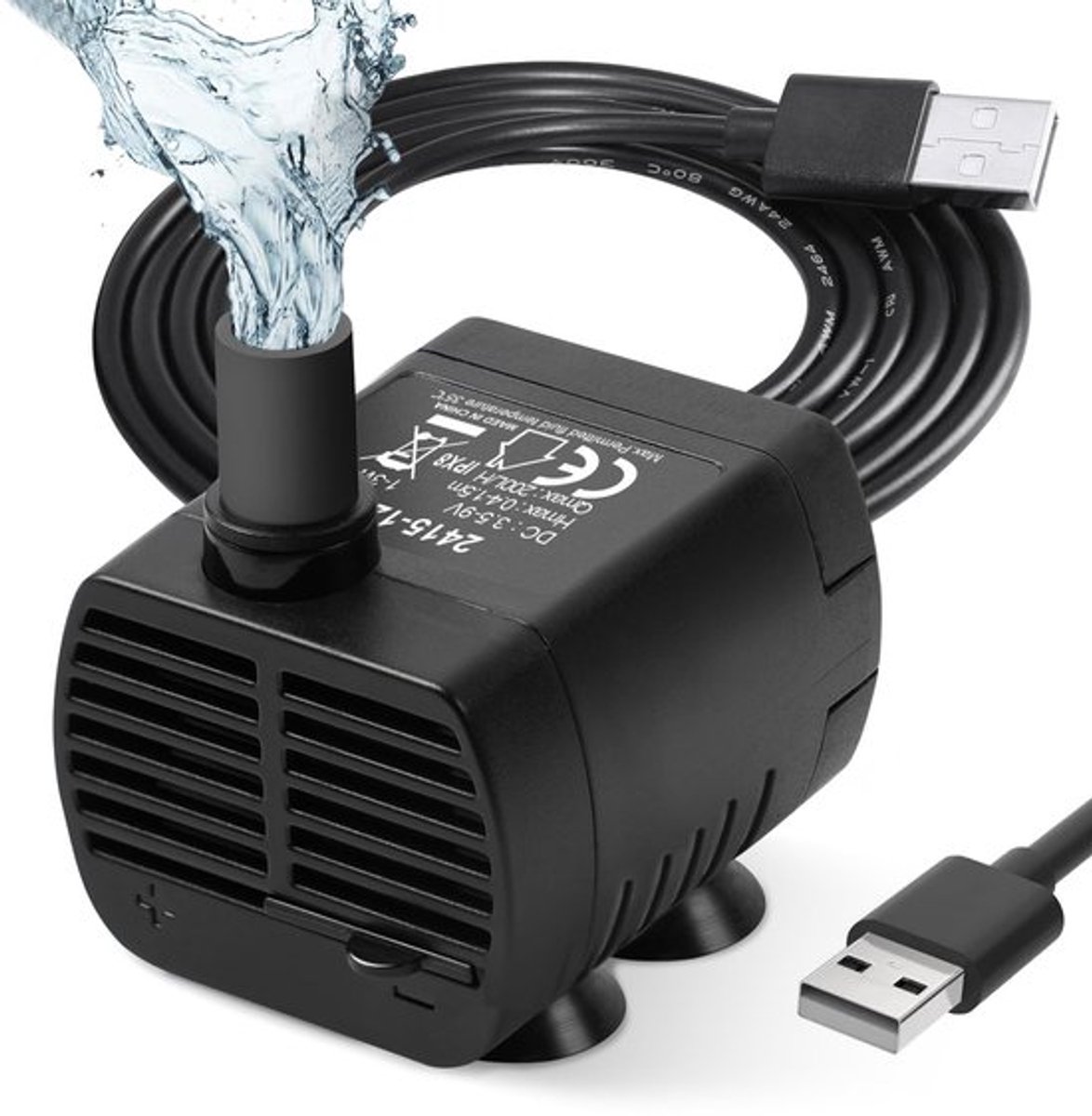 Allecto - Waterpomp - Submersible - Ideaal voor Aquarium - Compact