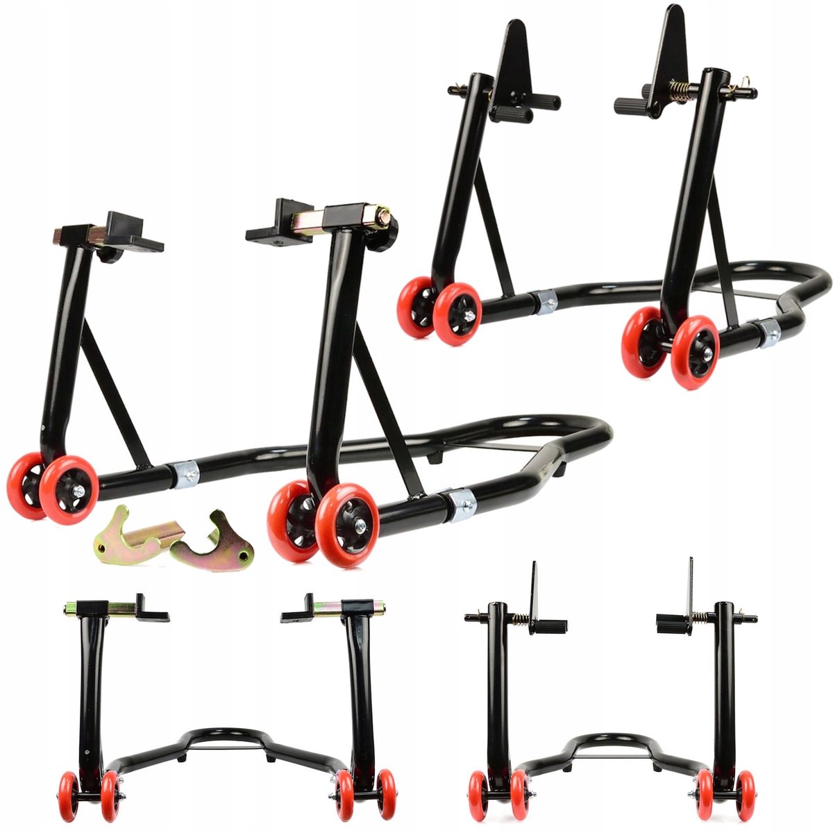 Motorfietsbok Set Voor en Achter - 2in1 Lift