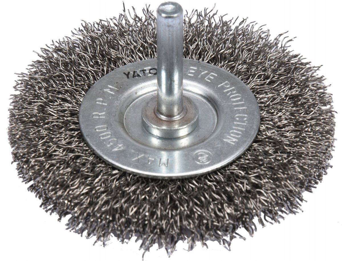Yato Inox Draadborstel 75mm voor Boormachine