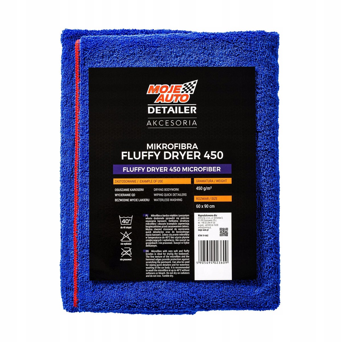 MOJE AUTO MIKROFIBRA FLUFFY DRYER 450