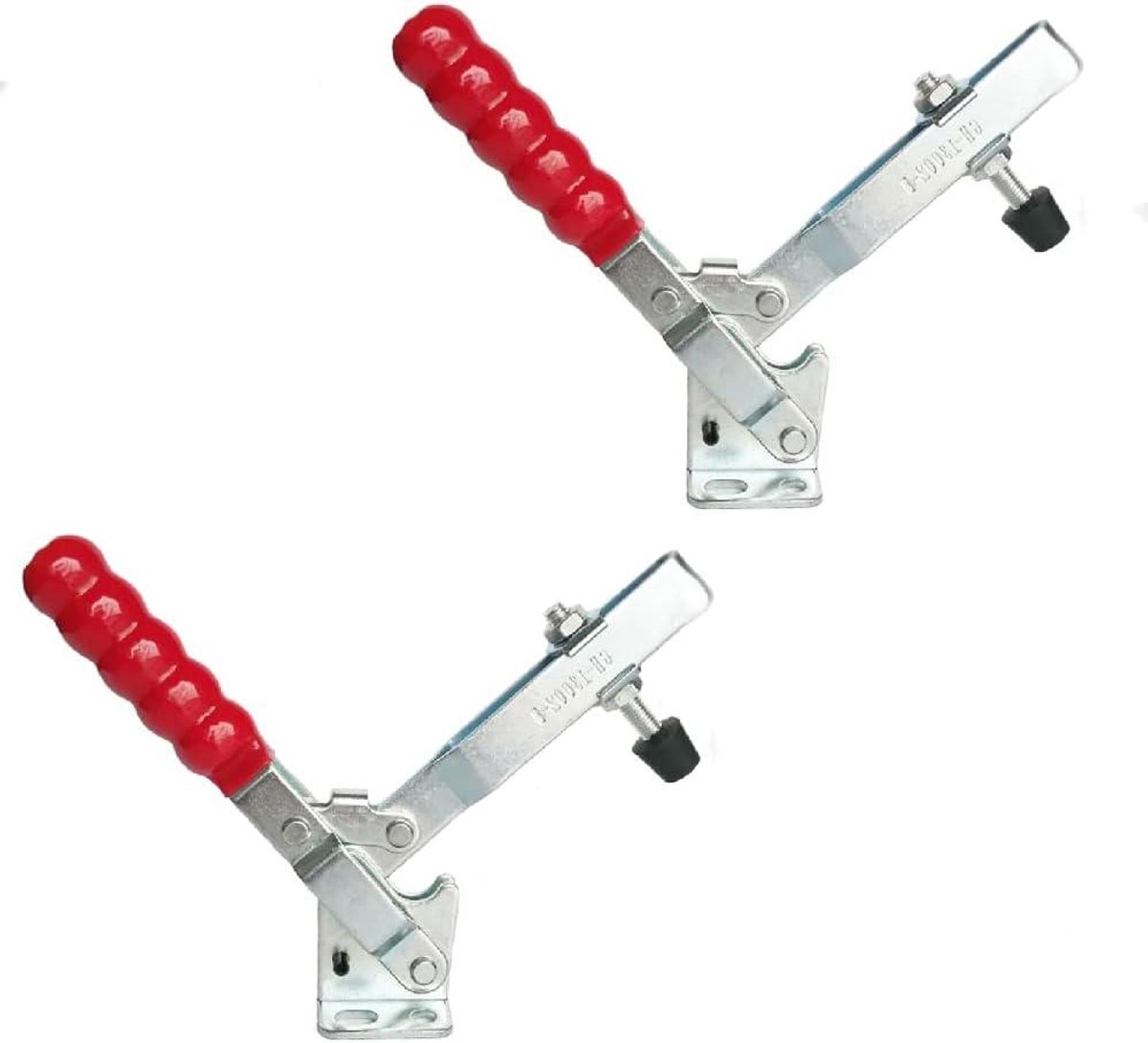 Verticale Tuimelklem - Snelkoppelingsklem - Werkstuk Spannen - Hoge Houdkracht - 250 kg - Metaal