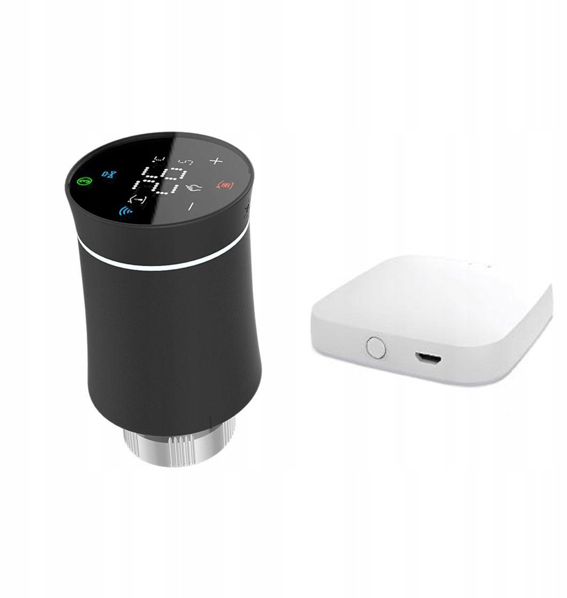 Slimme Zigbee Thermostaatkop met Hub - Energiebesparend & App-gestuurd