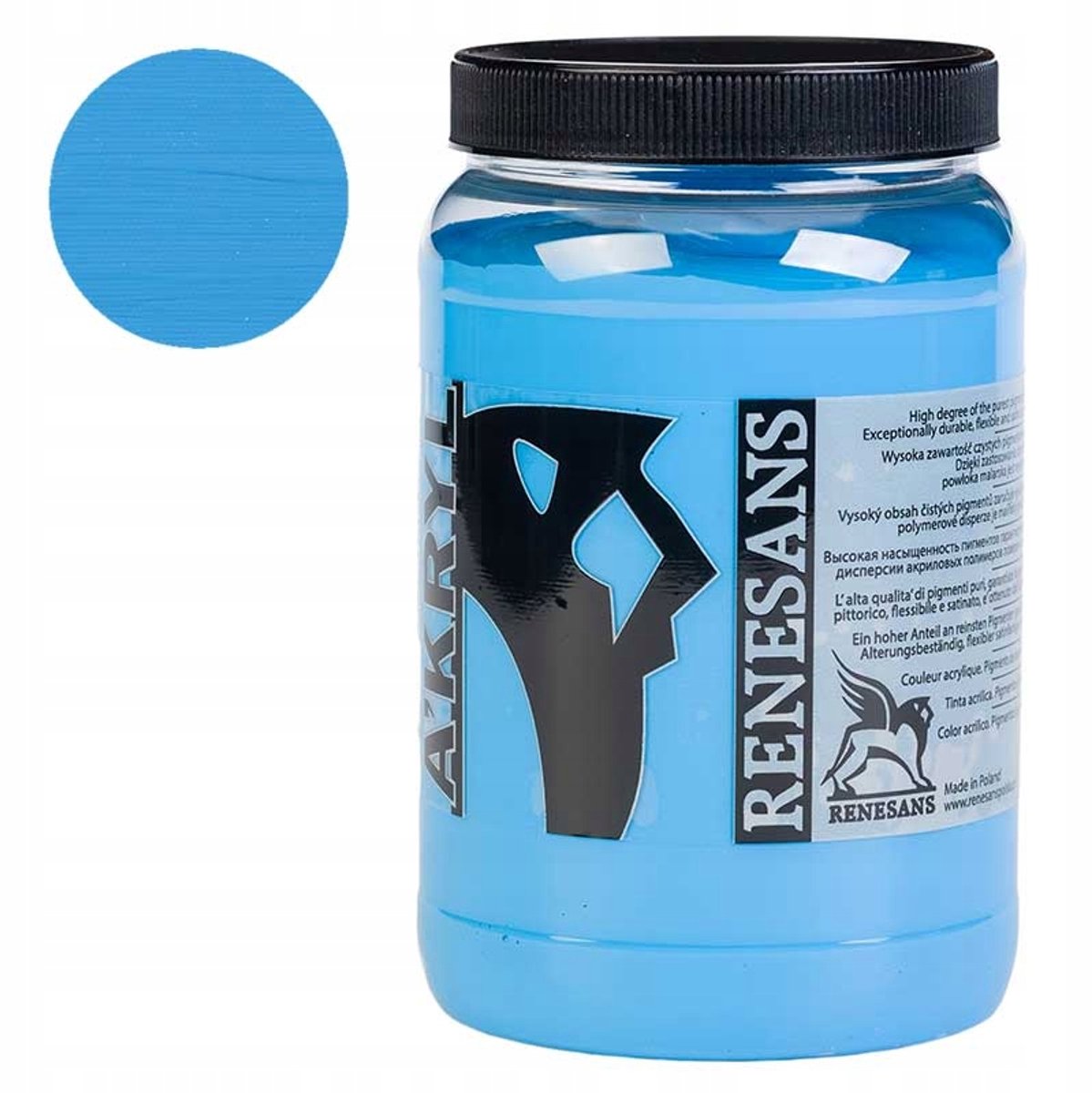 Renesans A'kryl Acrylverf 500ml - Hemelsblauw