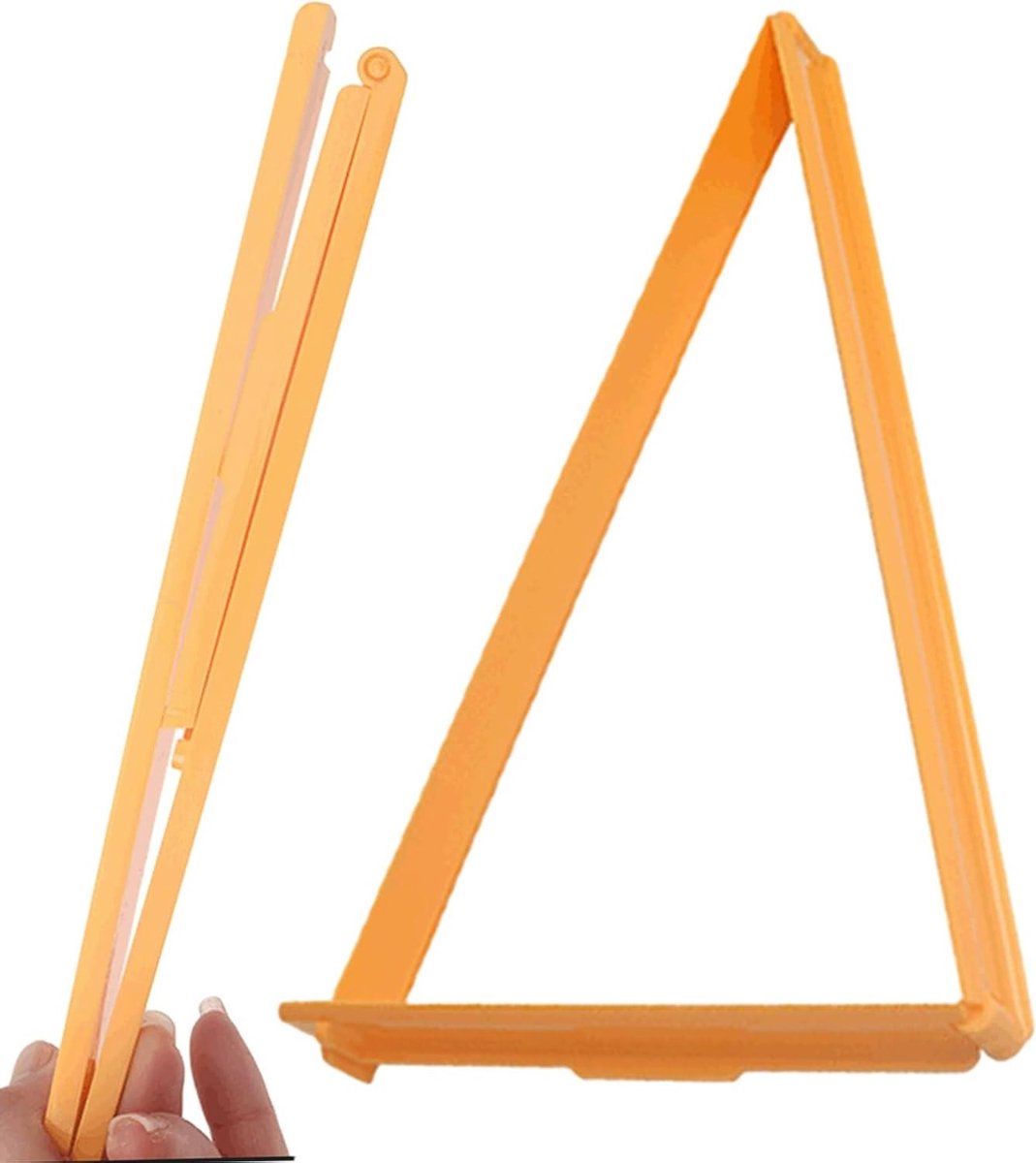 Croissants Snijder - Deeg Vormer - Brood Bakken - Rollende Actie - 14.5 x 22.5 cm - Oranje