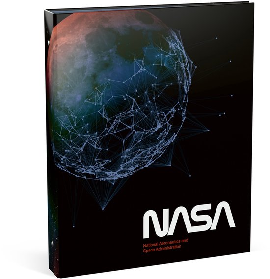 NASA Ringband A4 - zwart - 23 ringen