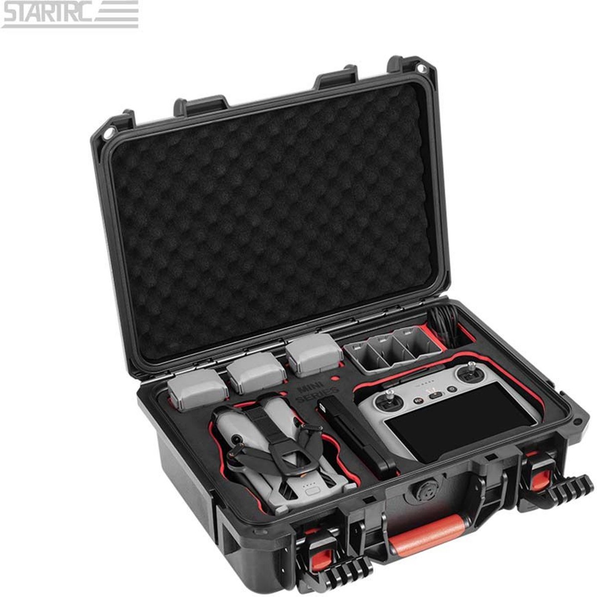 StartRC DJI Mini 5 Pro Fly More Combo - Drone Hard Case - Beschermkoffer - Voor DJI RC 2 / RC-N3 - EVA Opbergkoffer – foto 4