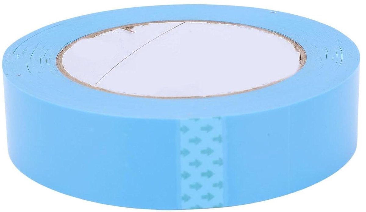 Fiets Velglint - Band Liner Protector - Mountainbike Beschermen - Hoge Sterkte PET - 27 MM X 50 M - Blauw