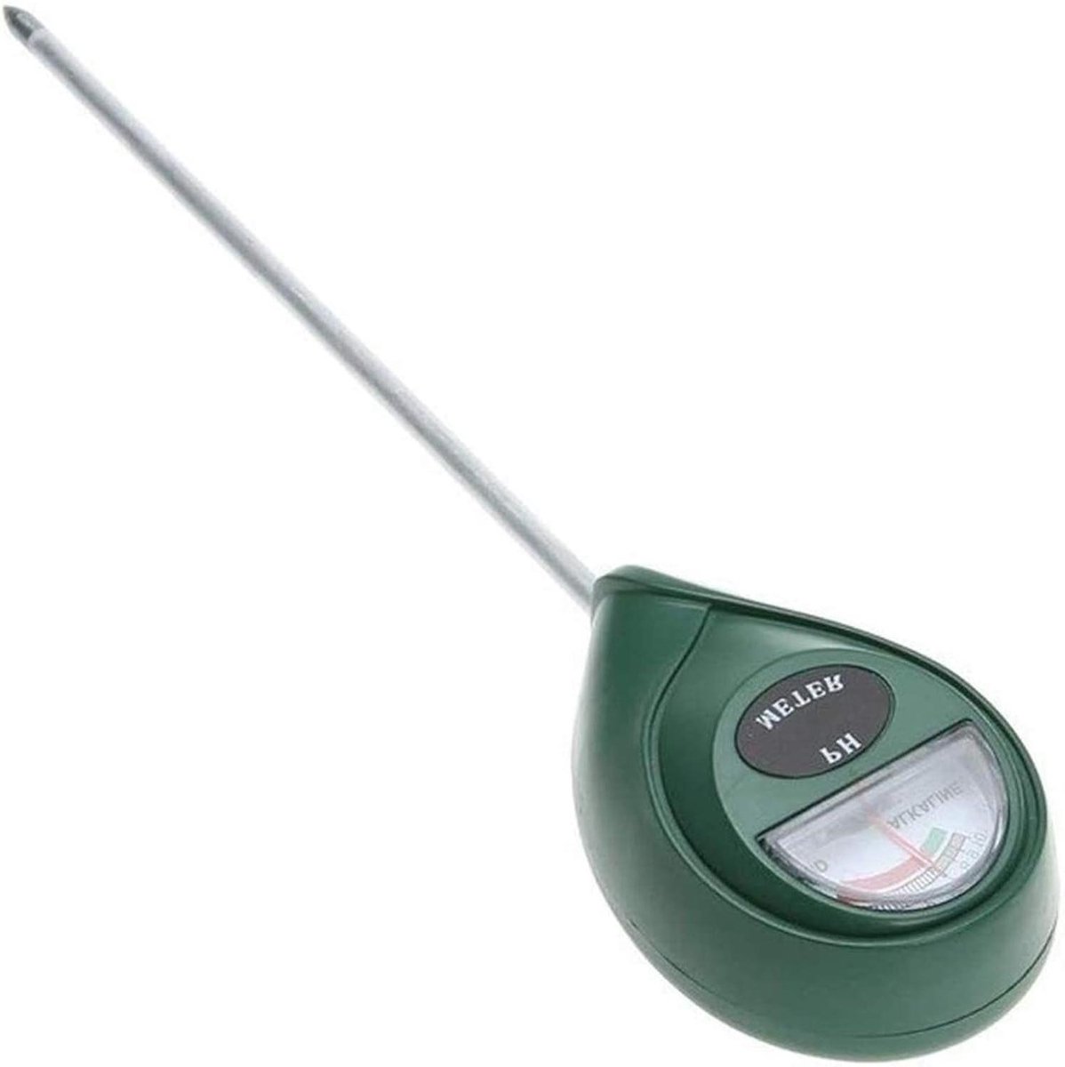 Bodemtester - Zuurmeter Vochtigheid - Planten Verzorgen - Drie Functies - 18 cm Sonde - Groen