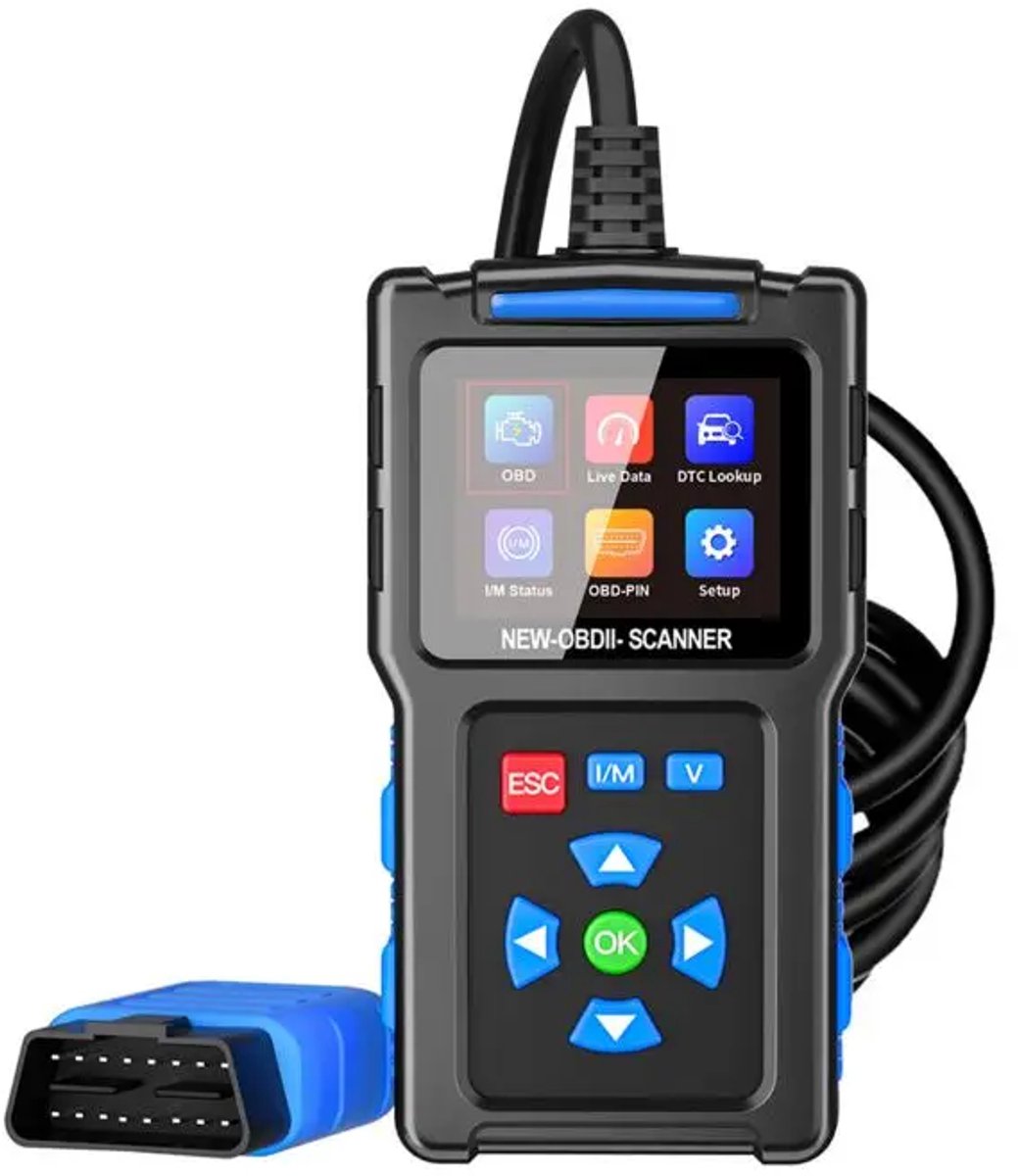 PROKING OBD 2 scanner - Motormanagement - Auto storingen - Diagnose - Uitleesapparatuur - Motorstoring