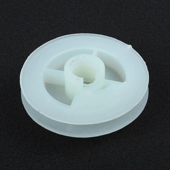 Terugslag Starter Katrol - Kettingzaag Onderdeel - Tuinonderhoud - Betrouwbare Vervanging - 63x17x12mm - Zwart — afbeelding 4