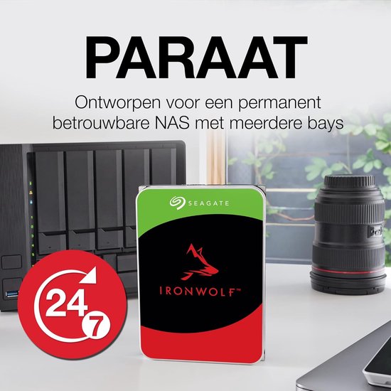Interne Harde Schijf - Opslag Schijf - NAS Opslag - Geoptimaliseerd voor NAS - 4 TB - Grijs — afbeelding 5