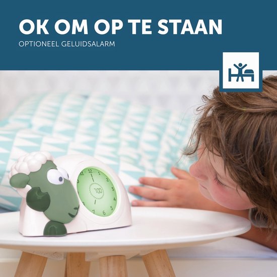 Zazu Sam Slaaptrainer Schaap Sage Kinderwekker — afbeelding 2