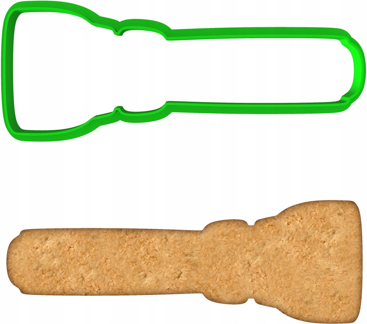Koekjesvorm Zaklamp - Vaderdag Cadeau - 12cm