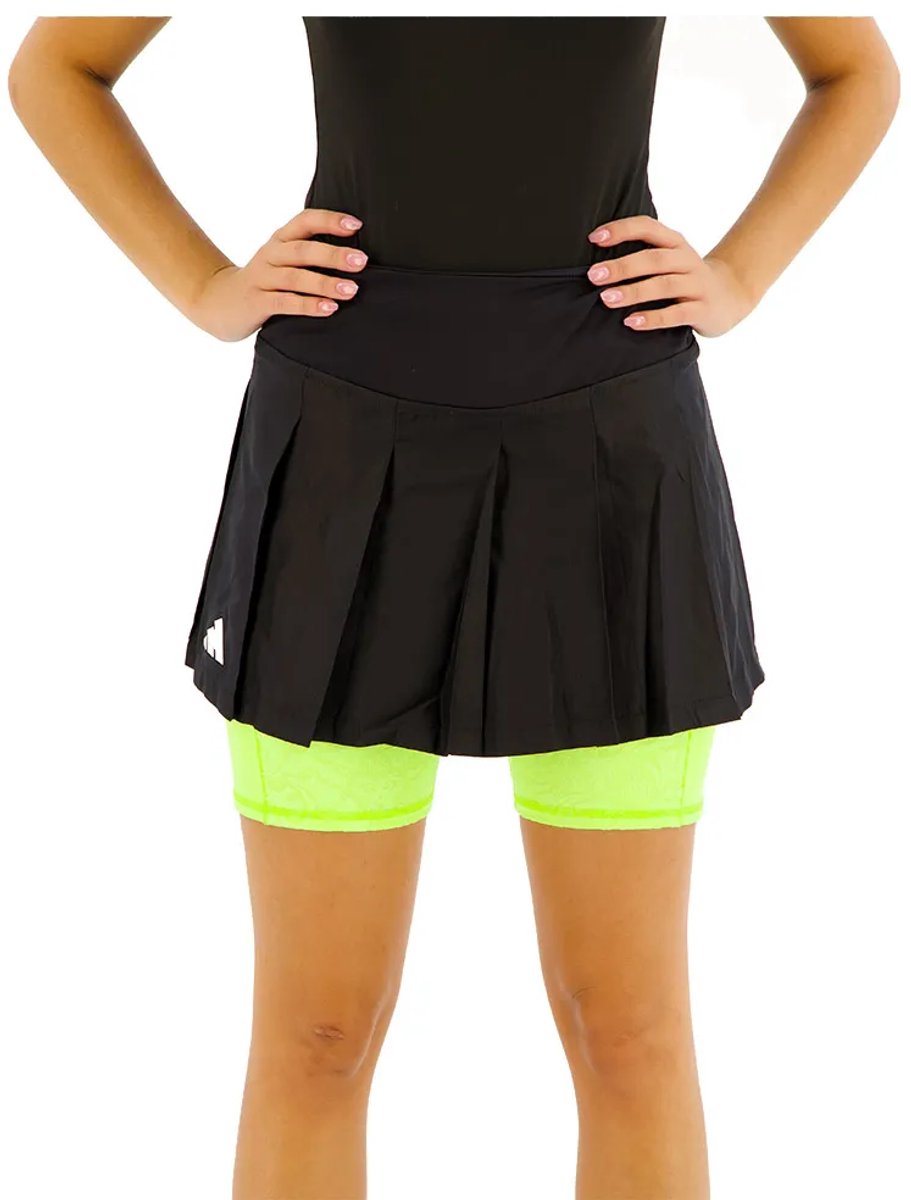 Adidas Aeroready Pro Pleated Rok Vrouw Zwart