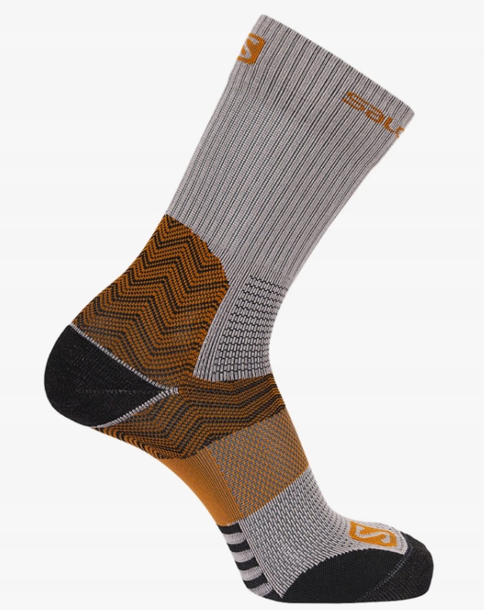 Salomon Outpath Mid Wandelsokken XL Ademend en sneldrogend Beige