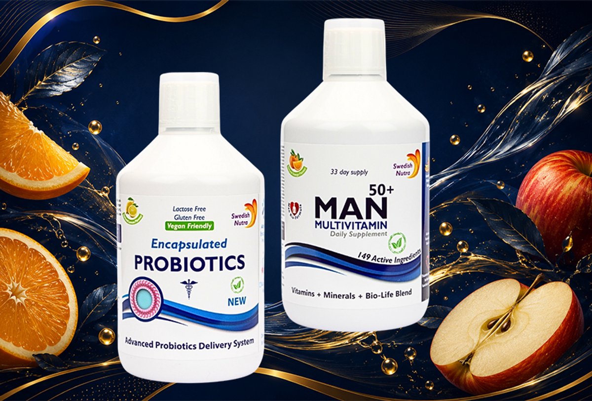 Biotics & Man 50+ multivitamine, Al deze ingrediënten en nutriënten zorgen voor een verbetering van energie en uithoudingsvermogen. Deze blend valt onder de Multivitaminen en is nog eens gemixt met ijzer, amino
