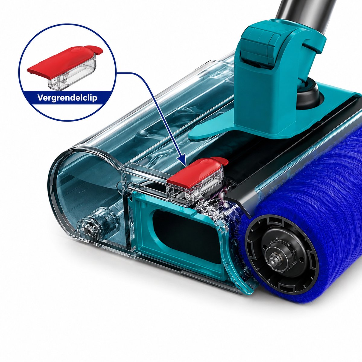 Dyson V15 Submarine Reservoir Vergrendeling - Dyson V15 Onderdelen - Dyson V15 Submarine Reparatie - Reservoir Sluiting - Borstelkop Vergrendeling - Waterreservoir Clip - Vervangend Onderdeel - Duurzame Pasvorm - Hoge Kwaliteit