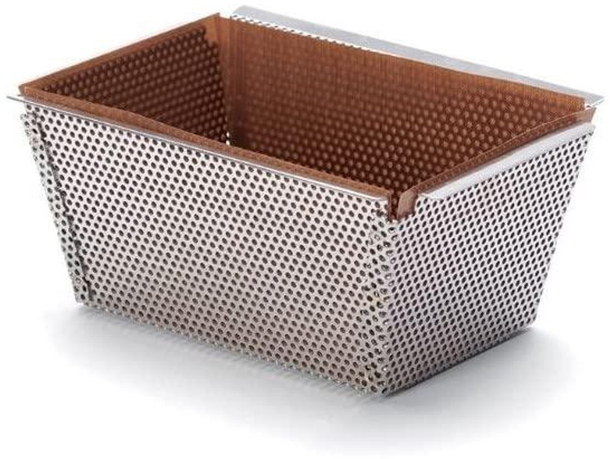 Taartvorm met bodem - Bakvorm RVS - Zoete Taarten Maken - Roestvrij Staal - 15 cm - Zilver