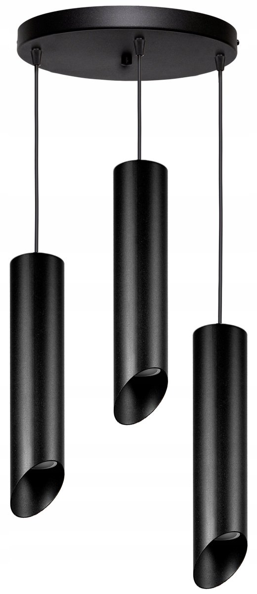Moderne Zwarte Hanglamp Tuba GU10 - Stijlvol en Verstelbaar