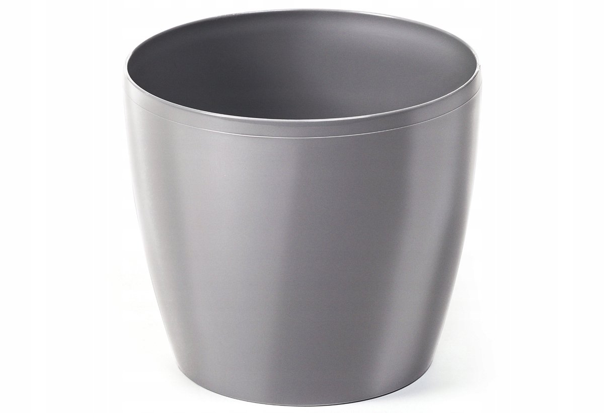 Bloempot Magnolia Glad Zilver Ø21cm - Stijlvol en Duurzaam