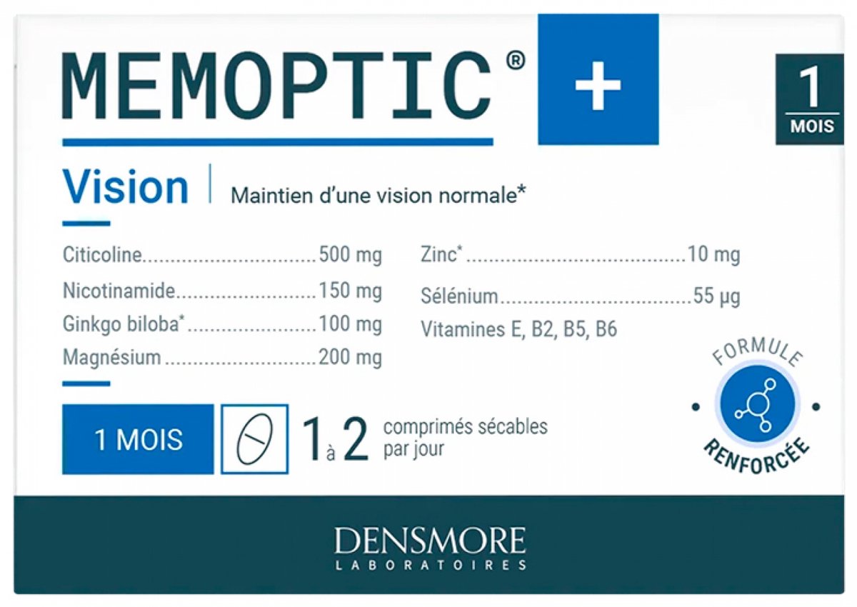 Densmore Memoptic+ 30 deelbare tabletten