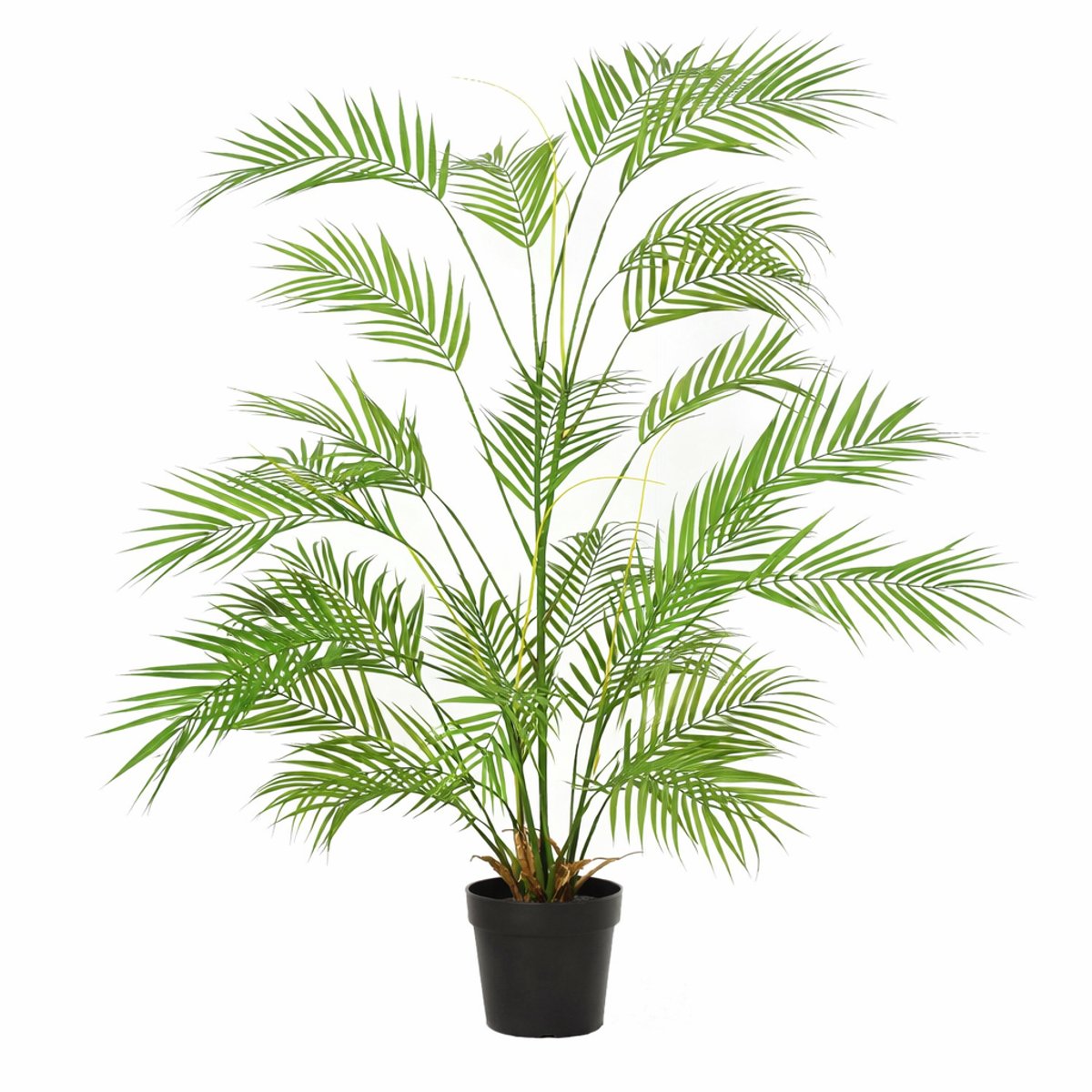 Trendyplants - Kunst Areca - Goudpalm - Kunstplant - Hoogte 122cm - Potmaat Ø19cm